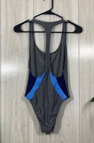 Aerie  Racerback Sporty Striped One Piece Swimsuit size S Small