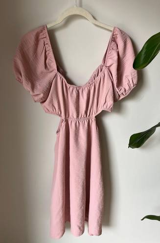 Love Tree Pink Cutout Dress