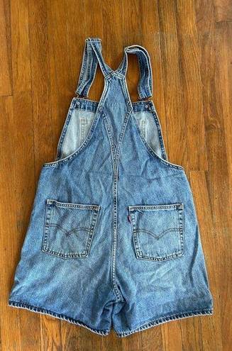 Levi’s Denim Shorts Overalls