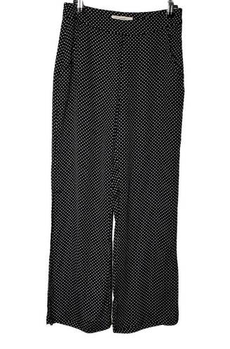 Capulet  Teresa Pants Black Polka Dot Micro Dot Women’s Size Small