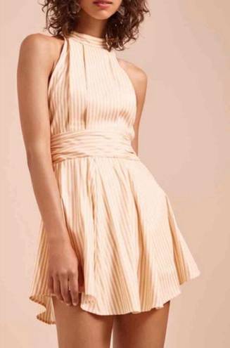 C/MEO COLLECTIVE Believe In Me Halter Neck Party Dress