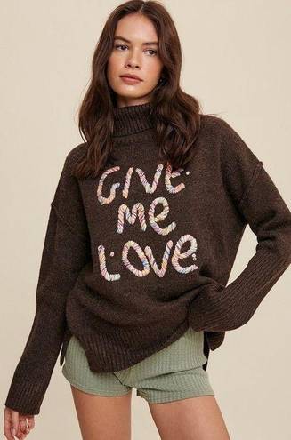 Listicle give me love sweater