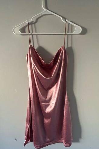 Zaful  pink slip dress