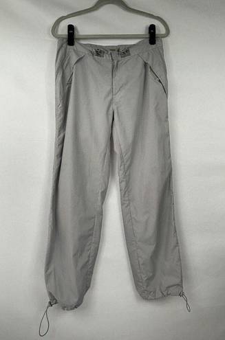 Guess  Parachute Pants Light Grey 29 Wide Leg Drawstring