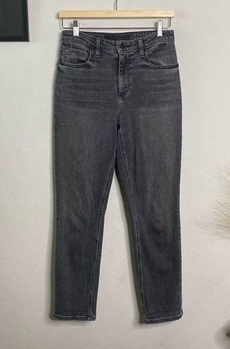 Alexander Wang  Denim Jeans High Rise Slim Fitting Charcoal Gray Jeans Size 27