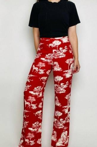 Reformation  Santorini Nairobi print pants