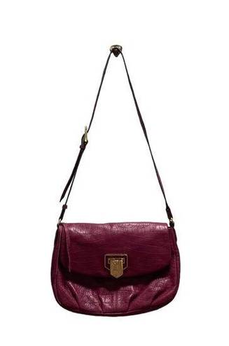 Aimee Kestenberg  Genuine Leather Shoulder Bag Red One Size Stealth Wealth Minima