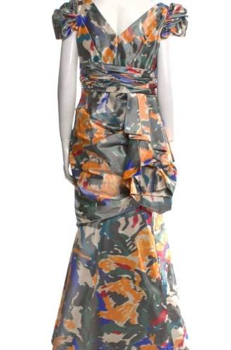 Oscar de la Renta NWOT  silk gown size 16