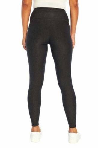 Orvis  Charcoal High Rise Waist Pull On Lined Skinny Leg Cozy Leggings Small NWT