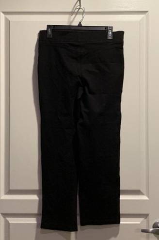 Peter Nygard Women's Nygard SLIMS Black Pants 26" Inseam Ankle Pants Size Med GUC #7323