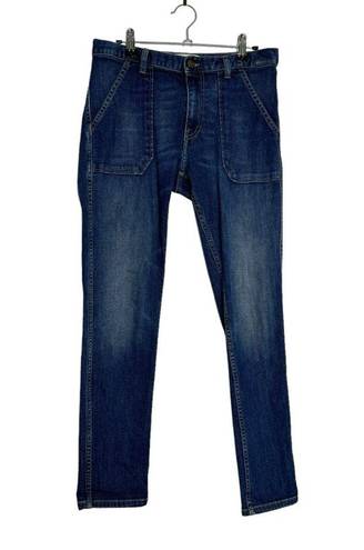 Ba&sh  Sally Straight Jeans Handbrushed Blue