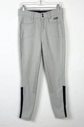 Kerrits Khaki Sand 3-Season Tailored Full Seat Breech Equestrian Riding Pants M