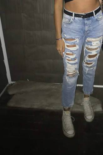 Bershka Ripped Jeans