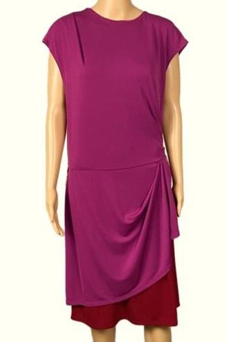 Mulberry NARCISCO RODRIQUEZ for Design Nation-draped  over Burgundy. Medium. NWT