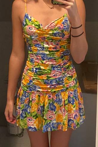 ZARA Floral Mini Dress