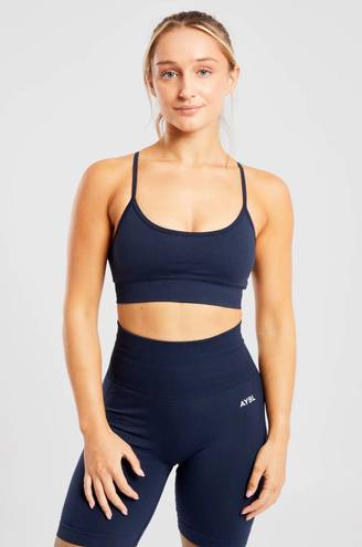 AYBL Empower Seamless Sports Bra In Navy - Medium