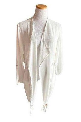 NWT Womens Plus Love University Utility Open Poncho Kimono