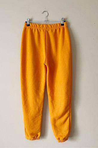 Pretty Little Thing  | Orange Joggers Sz 4