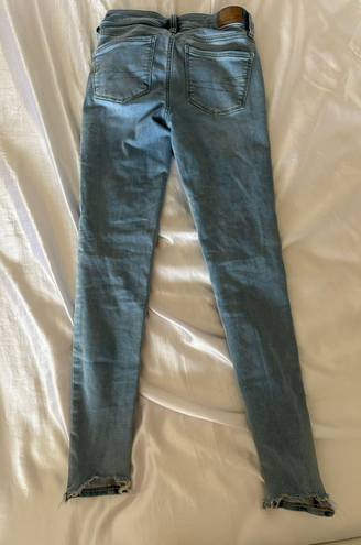 American Eagle Outfitters Blue Ripped Jeans