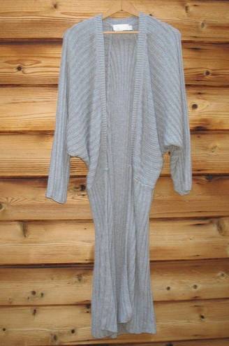 The Jetset Diaries TJD Gray Duster Cardigan Sweater