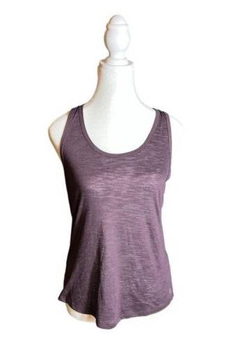 Balance Collection  Purple‎ Tank Top NWT Size Medium Cut Out Back