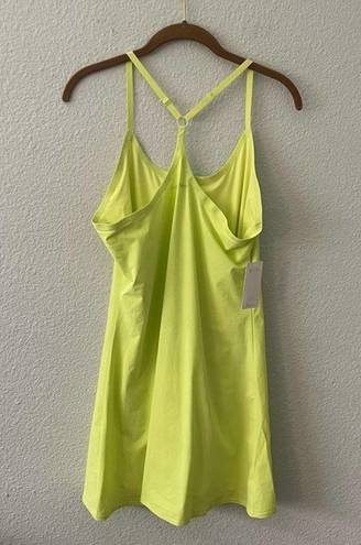 Outdoor Voices  Exercise Dress Neon Green Margarita NWT