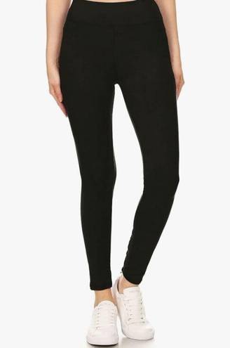 Butter Soft NEW Black  High Waisted Leggings M