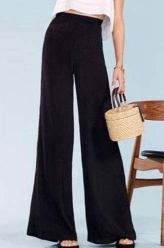 Reformation  Sorrenti Pants Black Wide Straight Leg High Rise Women’s Size 2