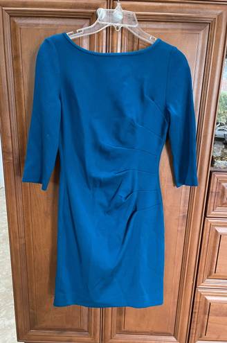 St. John knit blue dress size 2