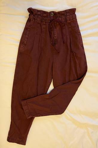 Free People Paper Bag Pants