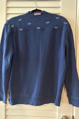 Vineyard Vines Blue Half Zip