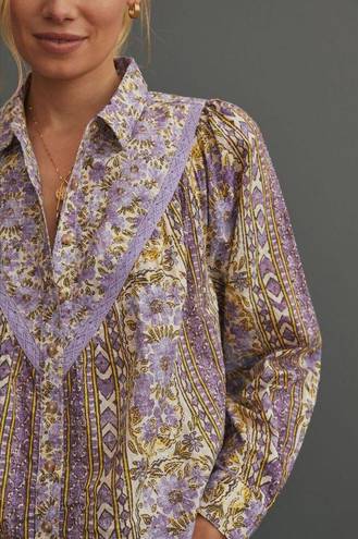 Pilcro  Lace-Back Buttondown