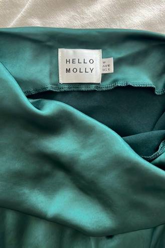 Hello Molly Teal Midi Dress