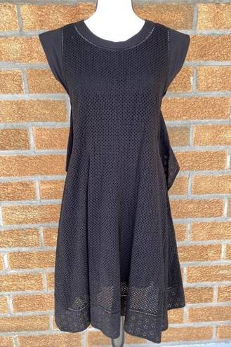 Rebecca Taylor 
Mixed Eyelet Tie Waist Dress size 4