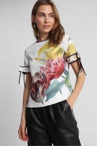 Ted Baker  Floral Print Pollie Tranquility Blouse