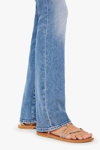 On The Road MOTHER The Hustler Sneak Bootcut Jeans in Wash  Size US 26