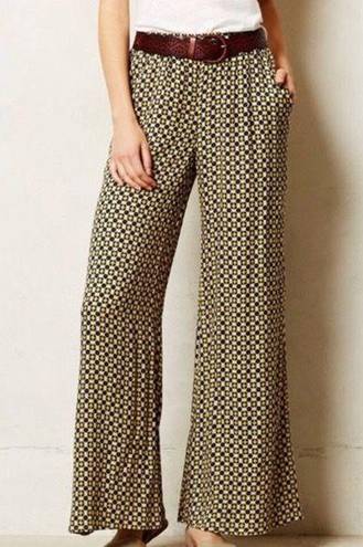 Anthropologie Harlyn Printed Palazzo Pants 