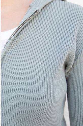 Brandy Melville Arden Sweater Zip Up