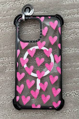 CASETiFY iPhone 14 Pro Max Pink Hearts Case - $45 (51% Off 