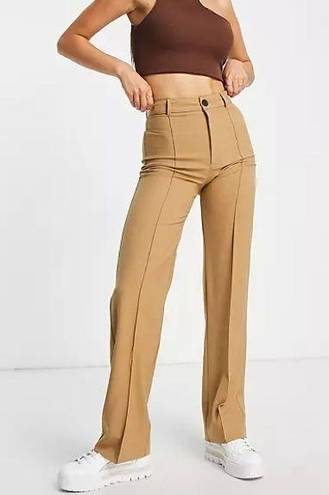 Pull & Bear  ASOS High Rise Tailored Straight Leg Pants