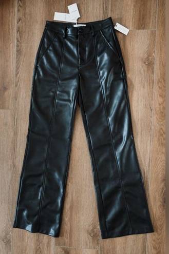 Anthropologie Mat & Nat Gwen Faux Leather Trousers