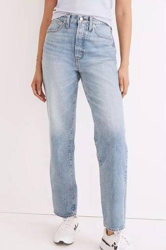 Madewell Straight Leg Jeans.