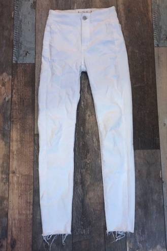 We The Free Montana skinny jeans free people size 24 white boho beachy