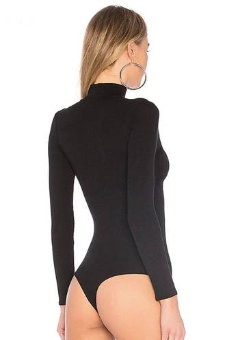 n:philanthropy Brooke Turtleneck Bodysuit in Black XS