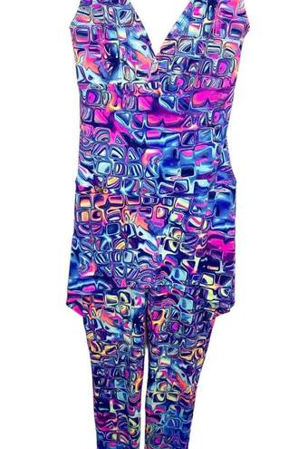 One Piece Dellas Lingerie  unitard tie dye c