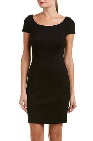 Elle  Tahari Bernice Short-Sleeve Fitted Dress Size 4 NWT