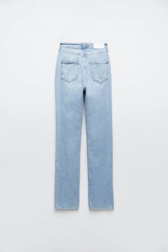 ZARA nwt high waisted slim flare jeans denim pants