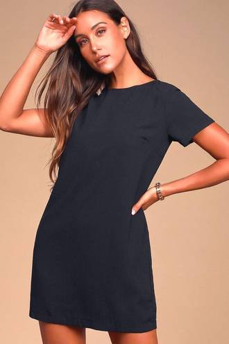 Swell Black Shift Dress