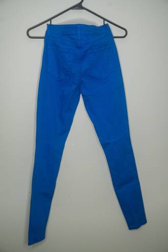 L'AGENCE L’AGENCE Marguerite Coated High Rise Skinny Jeans in Blue - Size 25 NWOT