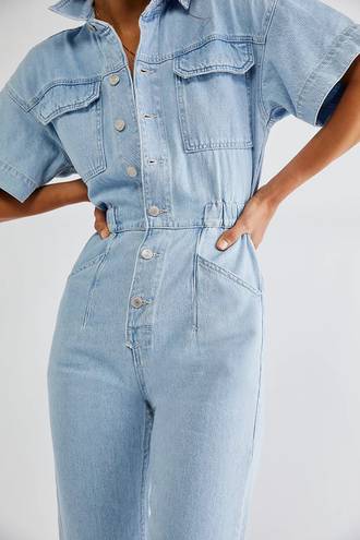 We The Free Free People Marci Denim Coverall